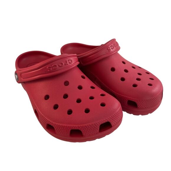 Crocs Rose clogs M7 W9 Preowned - Picture 1 of 6